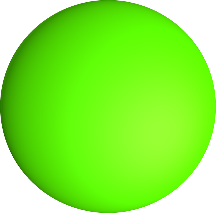 3D Ball Light Green